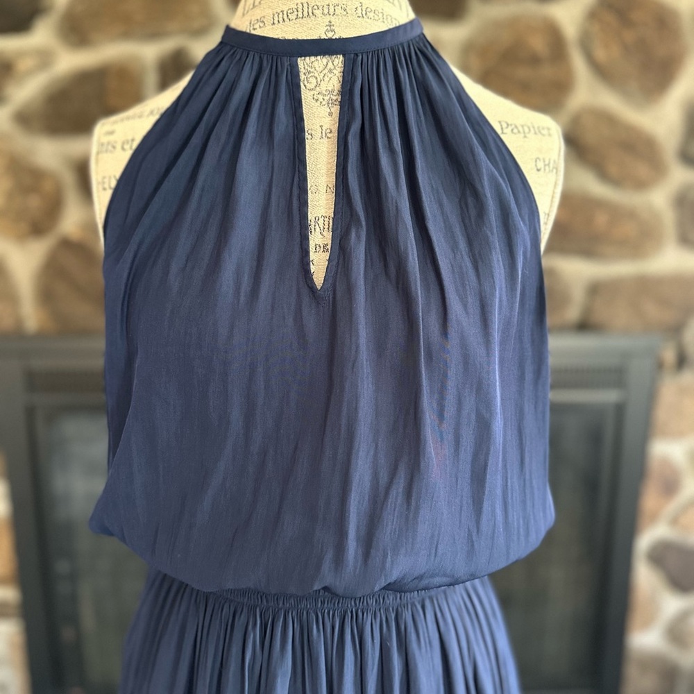 Ramy Brook Navy Blue Anna Dress - Size Medium - Picture 4 of 8
